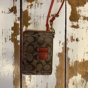 Coach wristlet